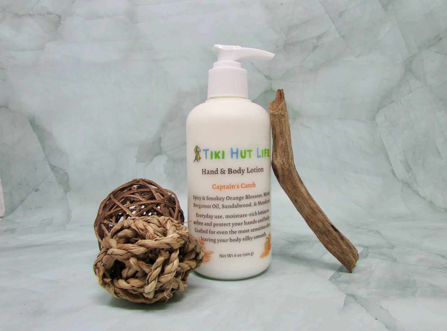 Hand & body lotion. Spicy and smokey with notes of orange blossom, myth, bergamot oil, and sandalwood. Everyday use, moisture-rich lotion to soften and protect your hands and body. Crafted for even the most sensitive skin leaving your body silky smooth.