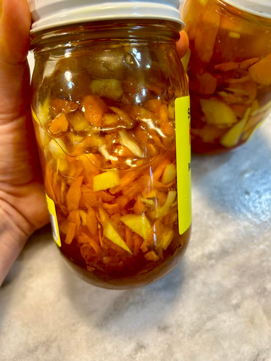 Fermented Honey Garlic