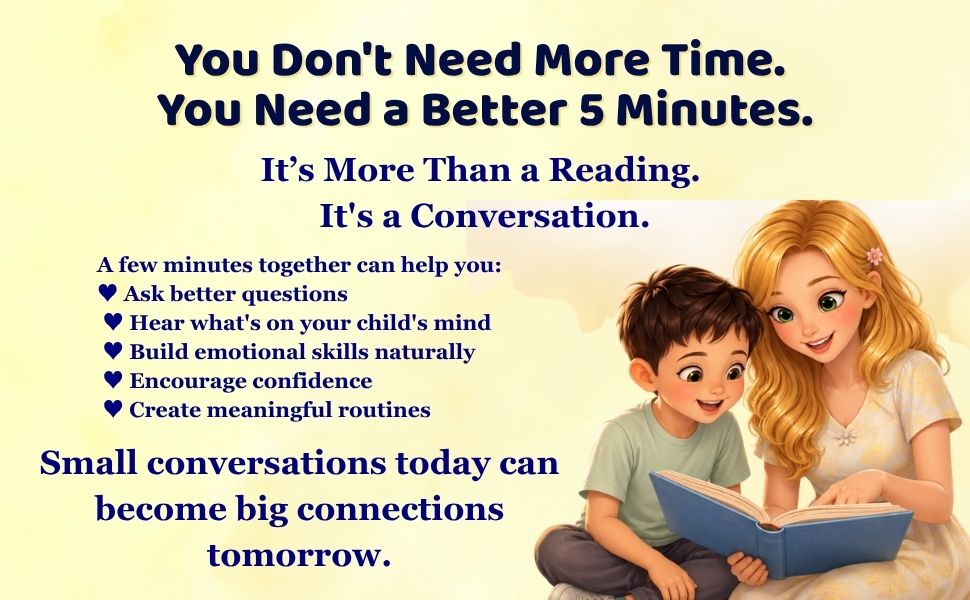 5-Minute Daily Connection for Kids: 100 Daily Readings to Build Confidence, Emotions & Life Skills