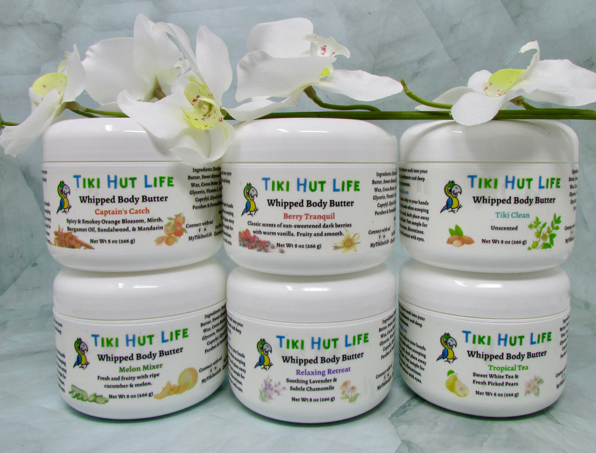 Body Butter collection Tiki Hut Life 