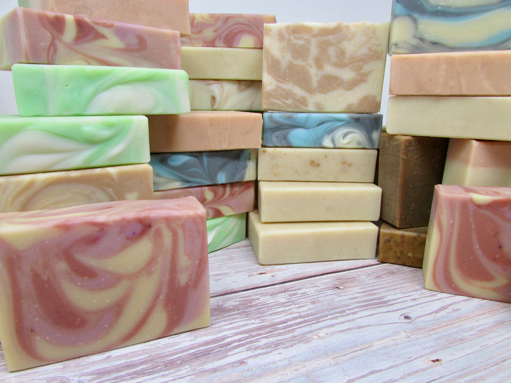 Goat milk bar soap group. Tiki hut Life.