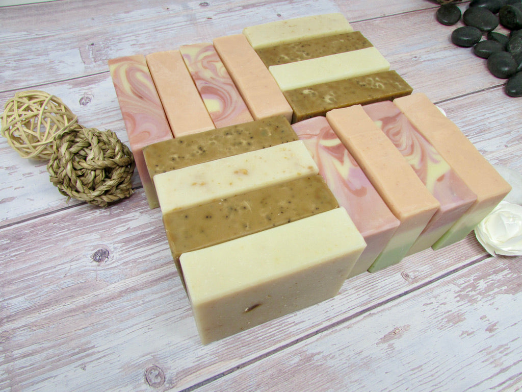 Harborside Cafe Goat Milk Bar Soap. Naturally exfoliate with freshly brewed coffee, caramelized sugar, and smooth vanilla. 