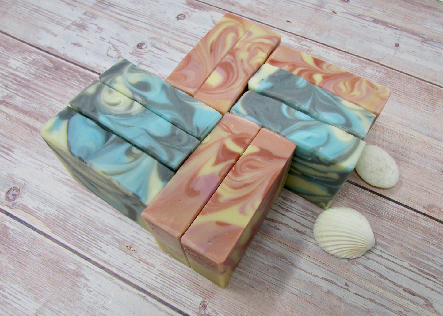 Captain's Catch Bar Soap. Goat milk soap. Spicy and smokey with notes of orange blossom, myth, bergamot oil, and sandalwood. 