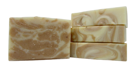 Tiki Clean Bar Soap. Goat milk. Fragrance-free with Mediterranean red clay for cleansing and purifying sensitive skin.